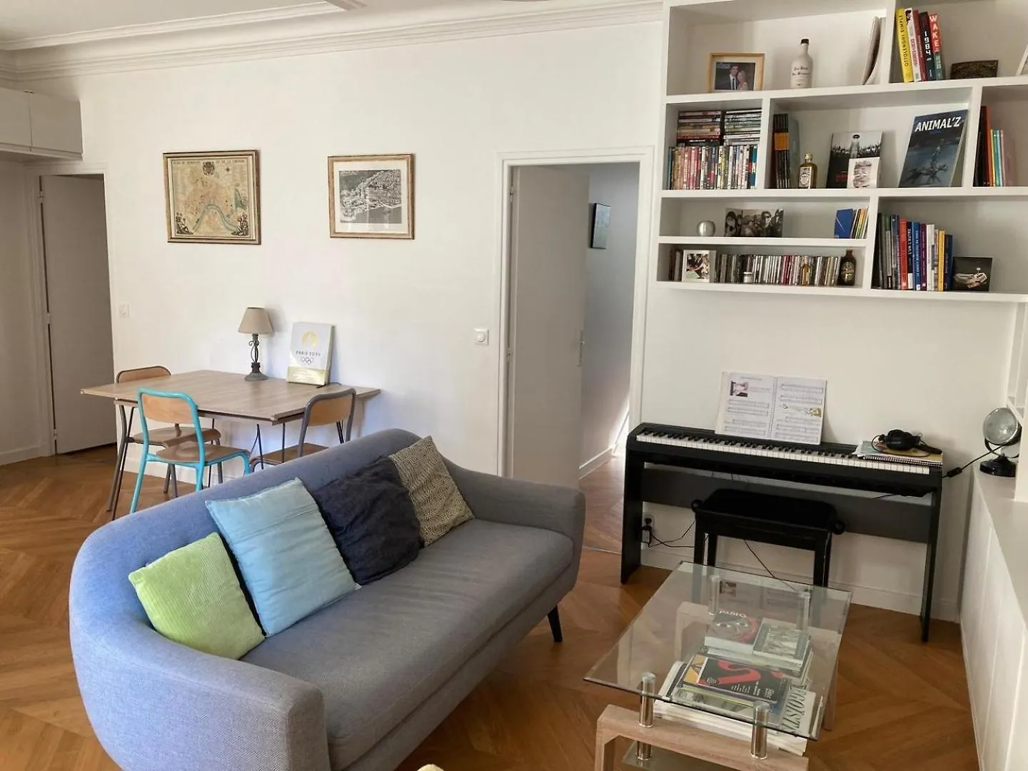Bright Apartment In The Heart Of Le Marais Paris