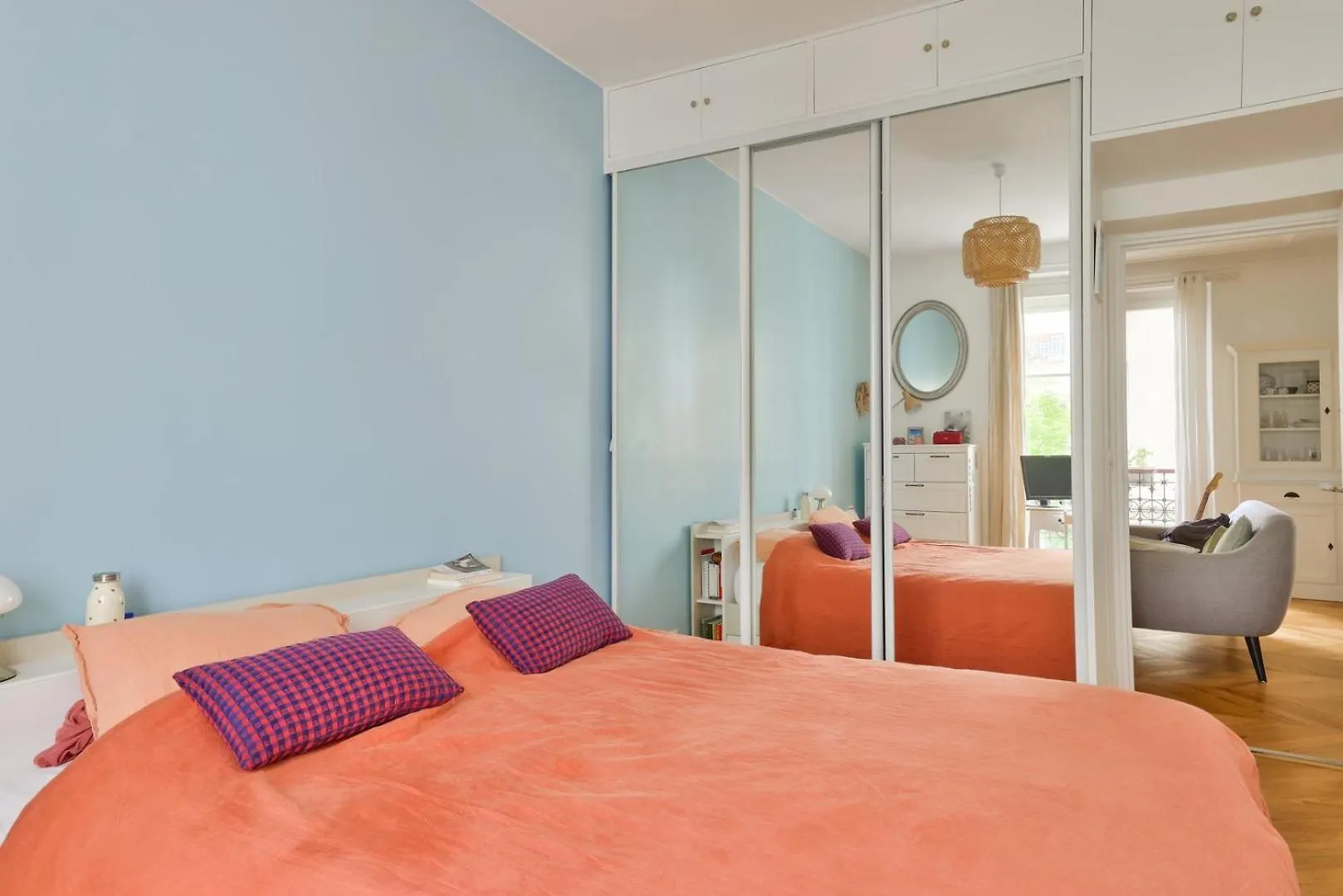 Bright Apartment In The Heart Of Le Marais Paris França